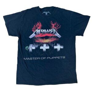 METALLICA Master of Puppets Concert Band T Shirt Tee Size Medium